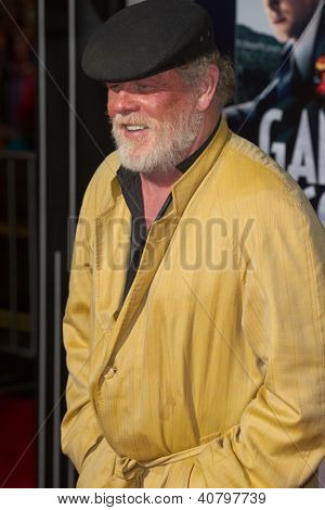 LOS ANGELES, CA - 7. ledna: Nick Nolte přijíždí na premiéře Gangster Squad v Grauman Chine
