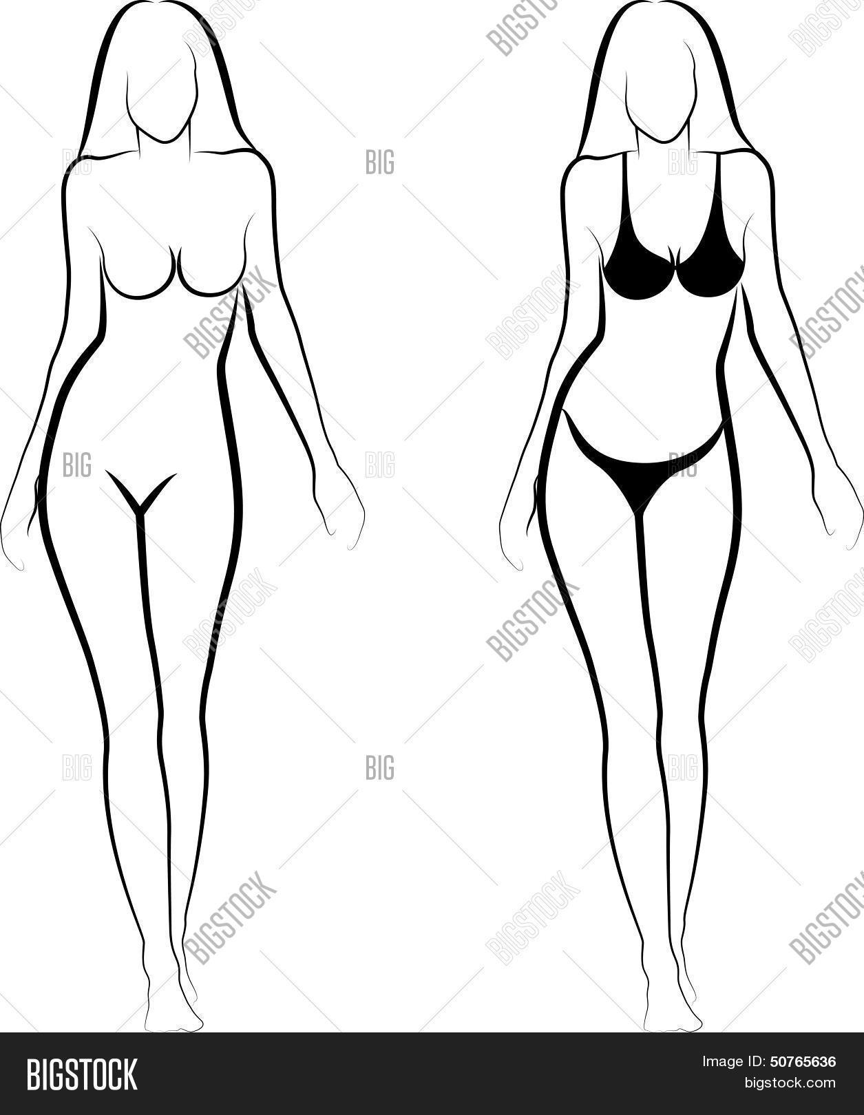 Naked Woman Vector and Photo (Free Trial