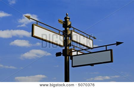 Road Sign Himmel