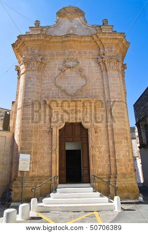 Church of Purificazione. Manduria. Puglia. Italy.