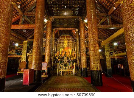 Wat Xieng Thong Temple,luang Pra Bang, Laos