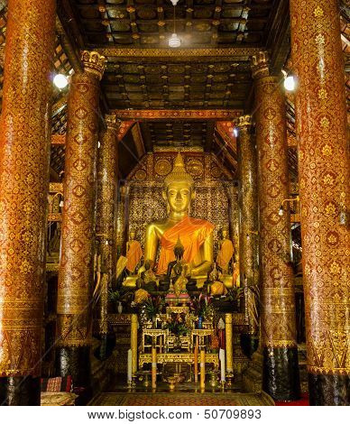 Wat Xieng Thong Temple,luang Pra Bang, Laos