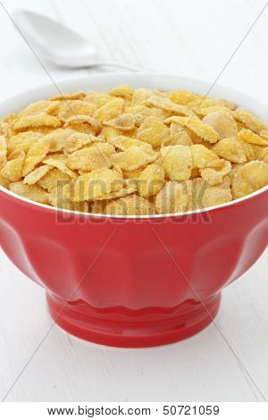 Delicious Corn Flakes Breakfast