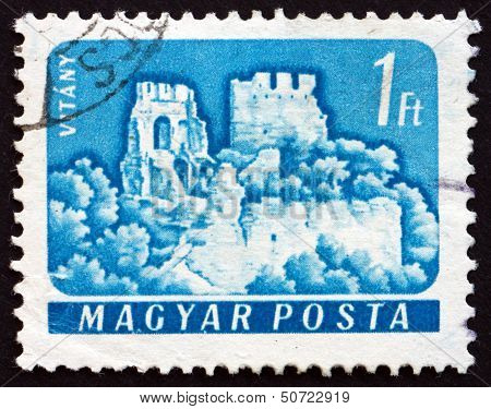 Postage Stamp Hungary 1961 Castle Of Vitany