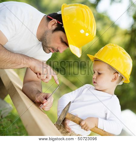 Father and son