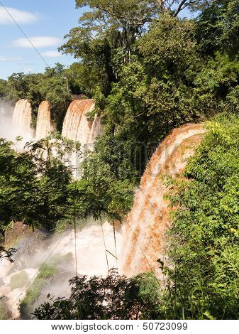 River Leading To Iguassu Falls
