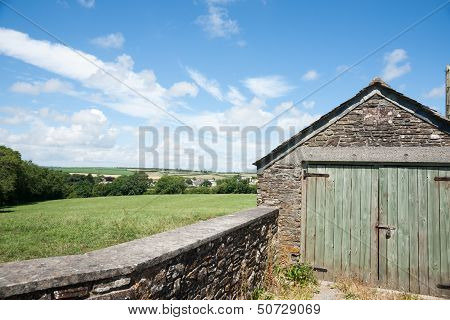 Typical English countryside.