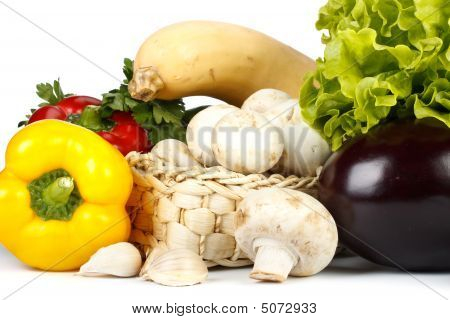 Still-life With Fresh Vegetables