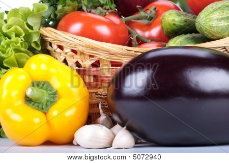 Still-life With Fresh Vegetables