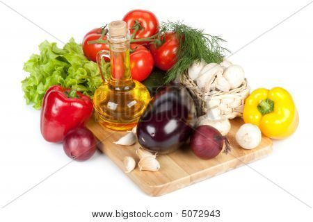 Still-life With Fresh Vegetables