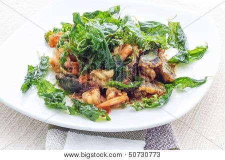 Pad Kaprao In Thai Name