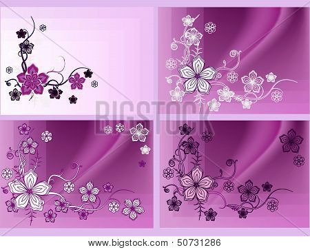 Background With Flowers
