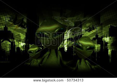 Aliens Invasion Theme