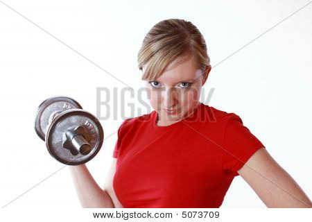 Fitness-Mädchen