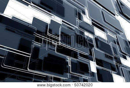 Glassy Blocks 3D