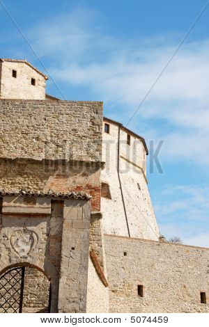 San Leo Fortress hovedindgangen