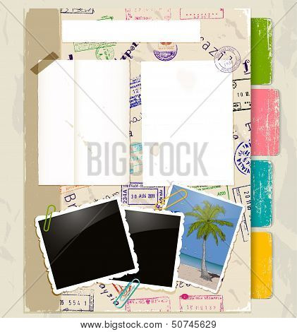 Website template.