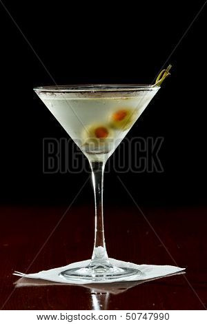 Dirty Vodka Martini