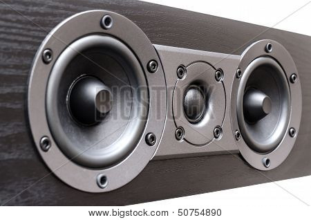 Black loudspeaker