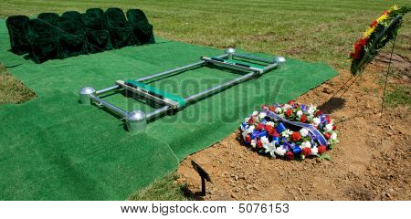 Gravesite na Arlingtonském Národním hřbitově