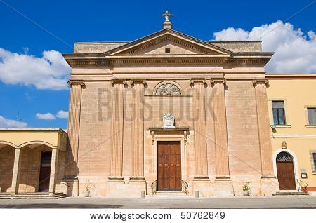 Church of Sacro Cuore. Manduria. Puglia. Italy.