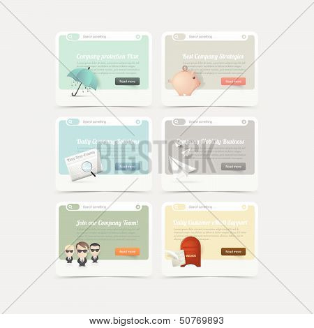 Design elements:concept icons