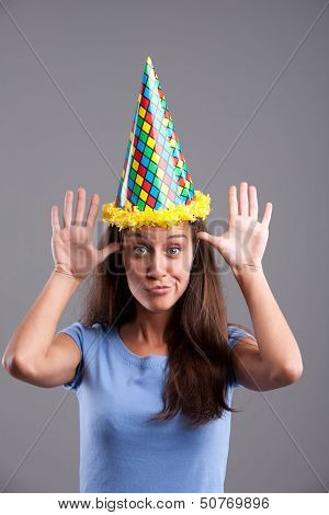 Funny Faces And Pointy Hat