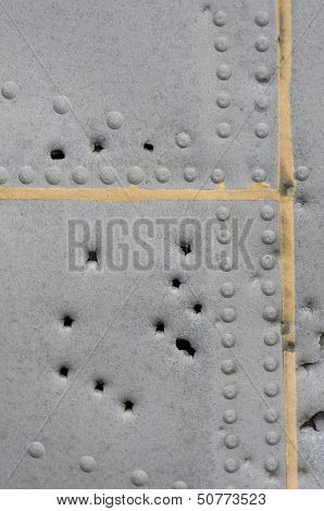 Damaged Metallic Background Texture