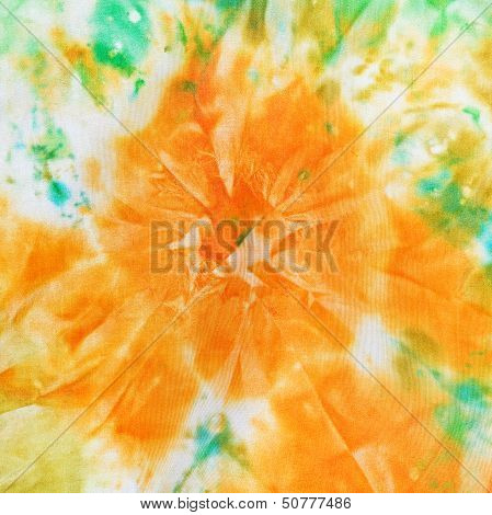Abstract Pattern Of Cold Painted Batik