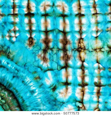 Abstract Pattern Of Cold Painted Batik