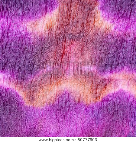 Abstract Pattern Of Cold Painted Batik