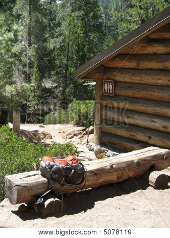 A Hiker’s Washroom In Yosemite National Park