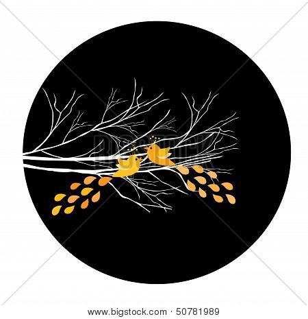 Birds on a branch