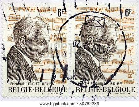 Emmanuel Durlet Stamp