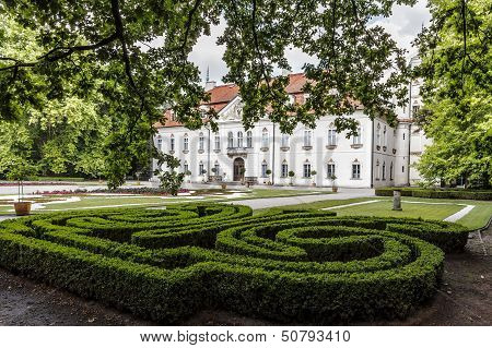 Nieborow Palace In Poland
