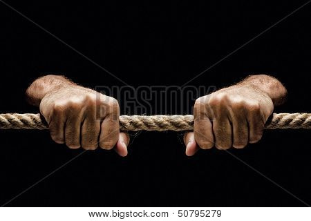 Holding Tight Rope