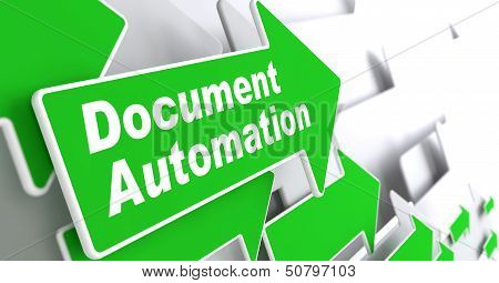 Document Automation. Business Concept.