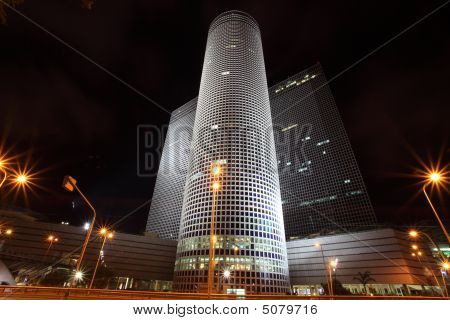 Небоскребов в центре Тель-Авива