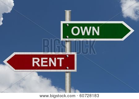 Own Versus Rent
