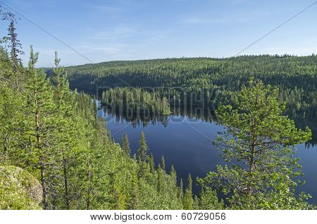 Landscape With An Island