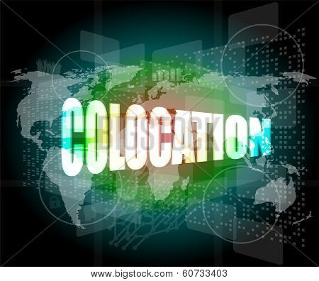 Colocation - Media Communication On The Internet