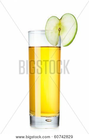 Fresh Apple Juice Isolated