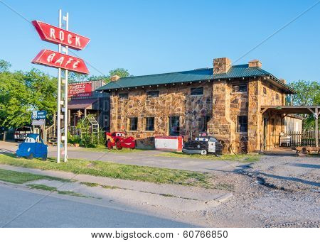 Route 66: Rock Cafe, Stroud, OK