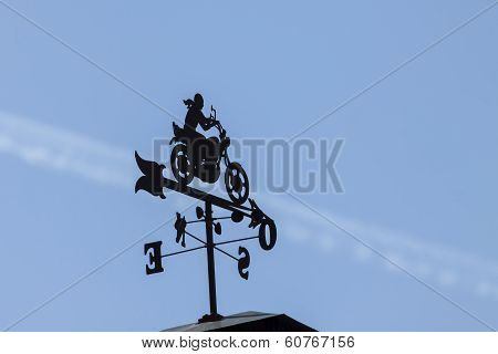 Weathervane Shaped Bike