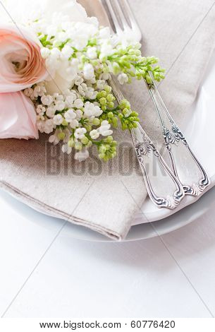 Wedding Elegant Dining Table Setting