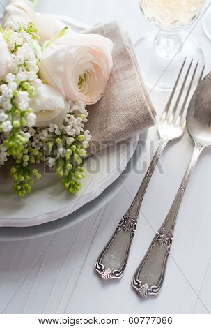 Wedding Elegant Dining Table Setting