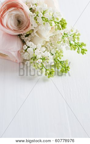 Delicate Festive Wedding Bouquet