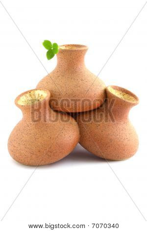 花瓶与三叶草