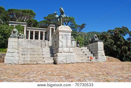 Rhodes Memorial Monument In Cape Town, South Africa