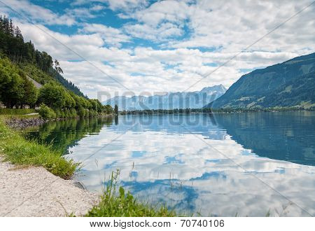 Zell Am See Lake In Austria